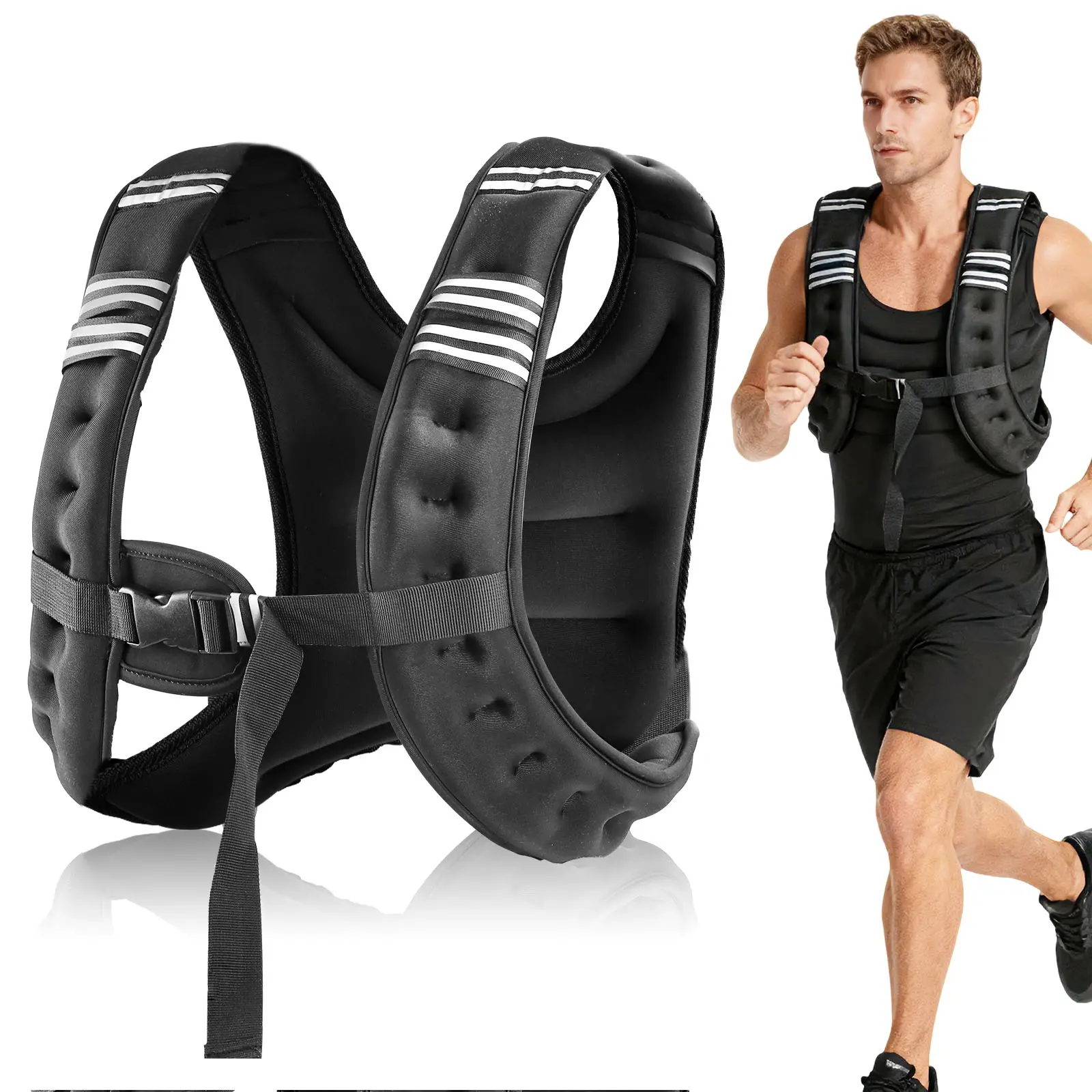 Crossfit Weight Vest - Verstelbaar gewichtsvest van 12 lb met