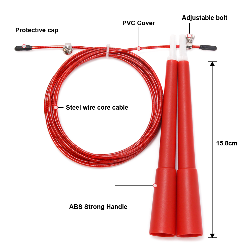 Professioneel PVC snelheidsspr - Crossfit No Equipment recensie en prijs
