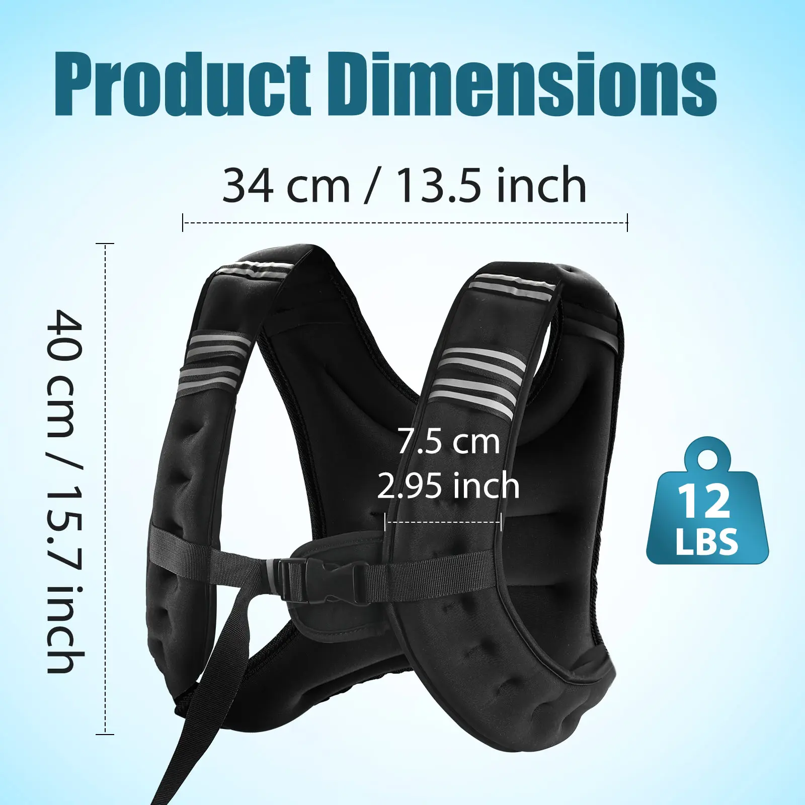 Verstelbaar gewichtsvest van 1 - Crossfit Weight Vest recensie en prijs