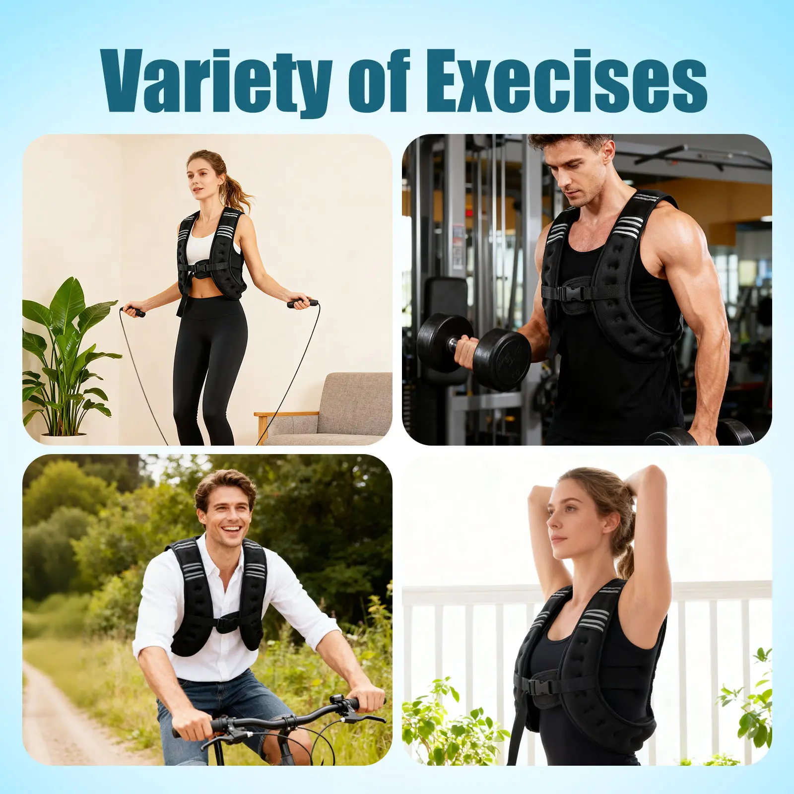Verstelbaar gewichtsvest van 1 - Crossfit Weight Vest recensie en prijs