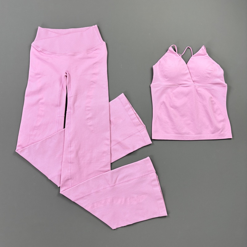2-delig dames naadloze yogaset - Crossfit Gym recensie en prijs